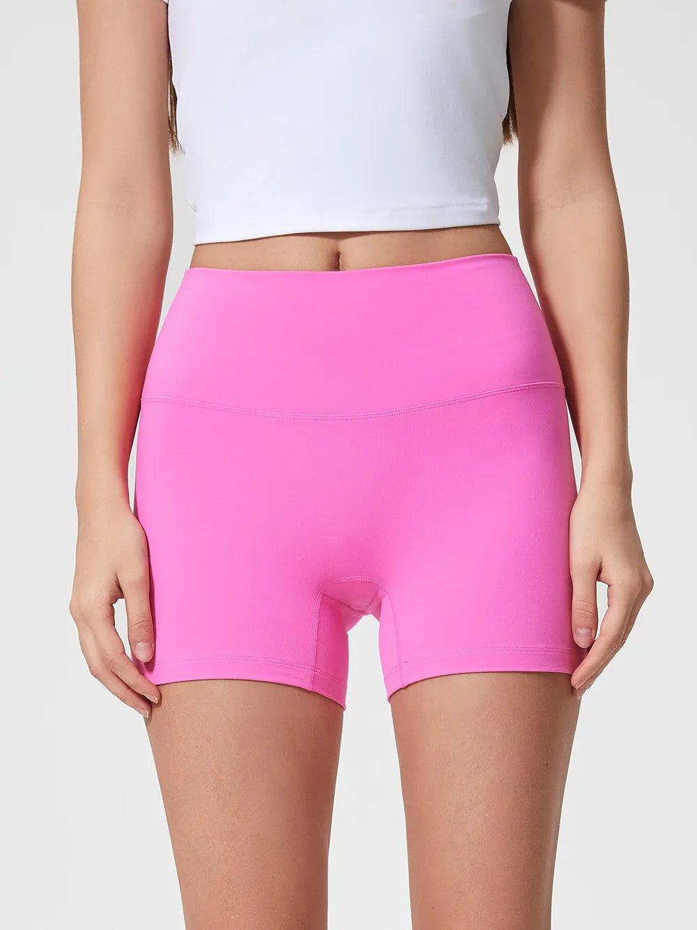 Millennia High Waist Active Shorts - Fashorio