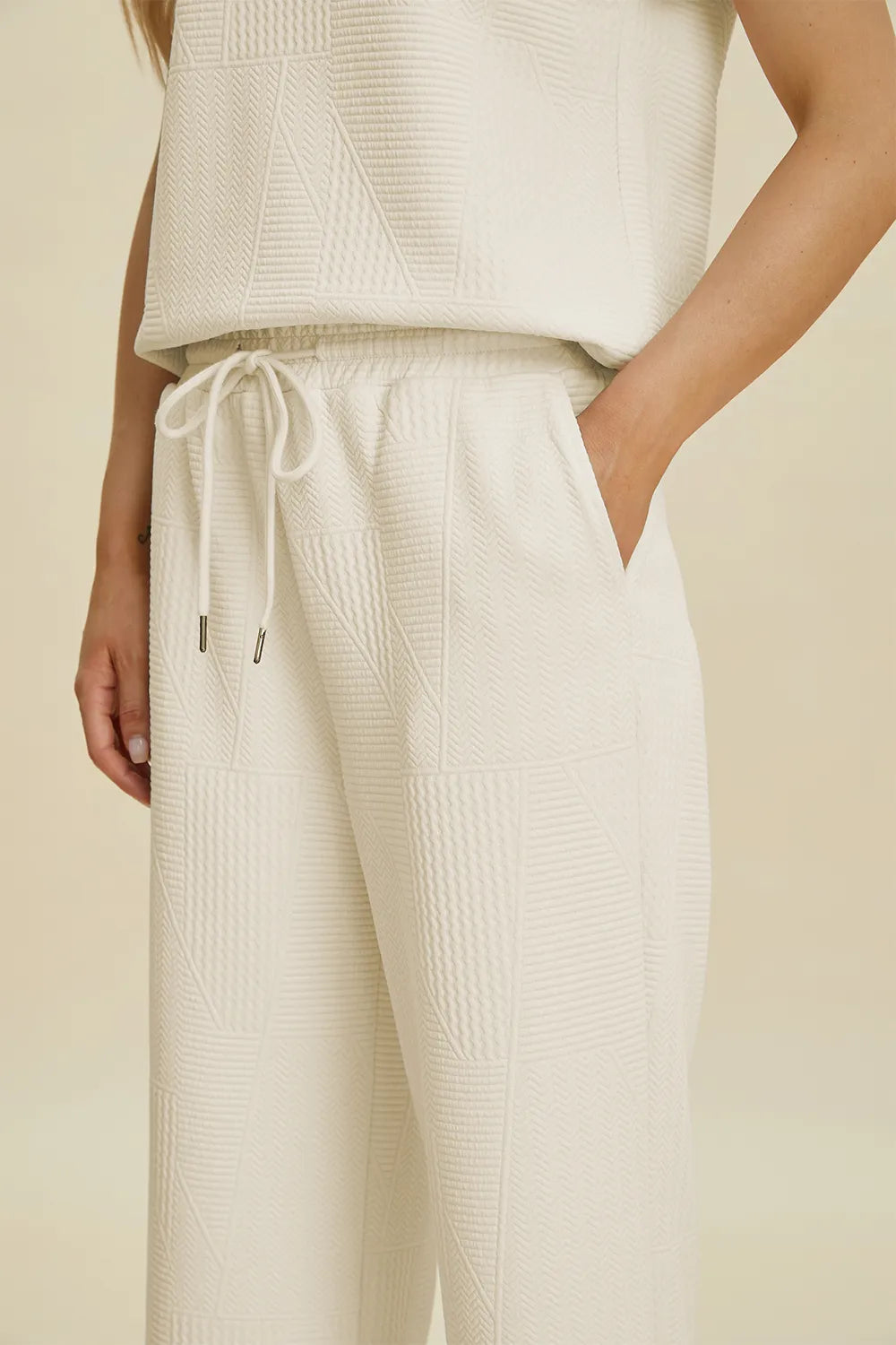 Double Take Full Size Collared Neck Short Sleeve Top and Pants Set - Fashorio