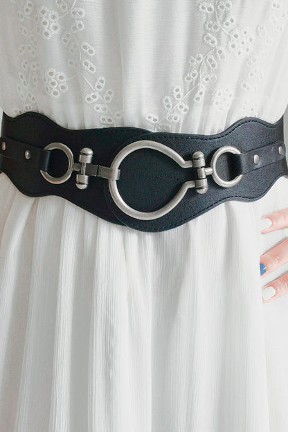 PU Leather Zinc Alloy Buckle Belt - Fashorio