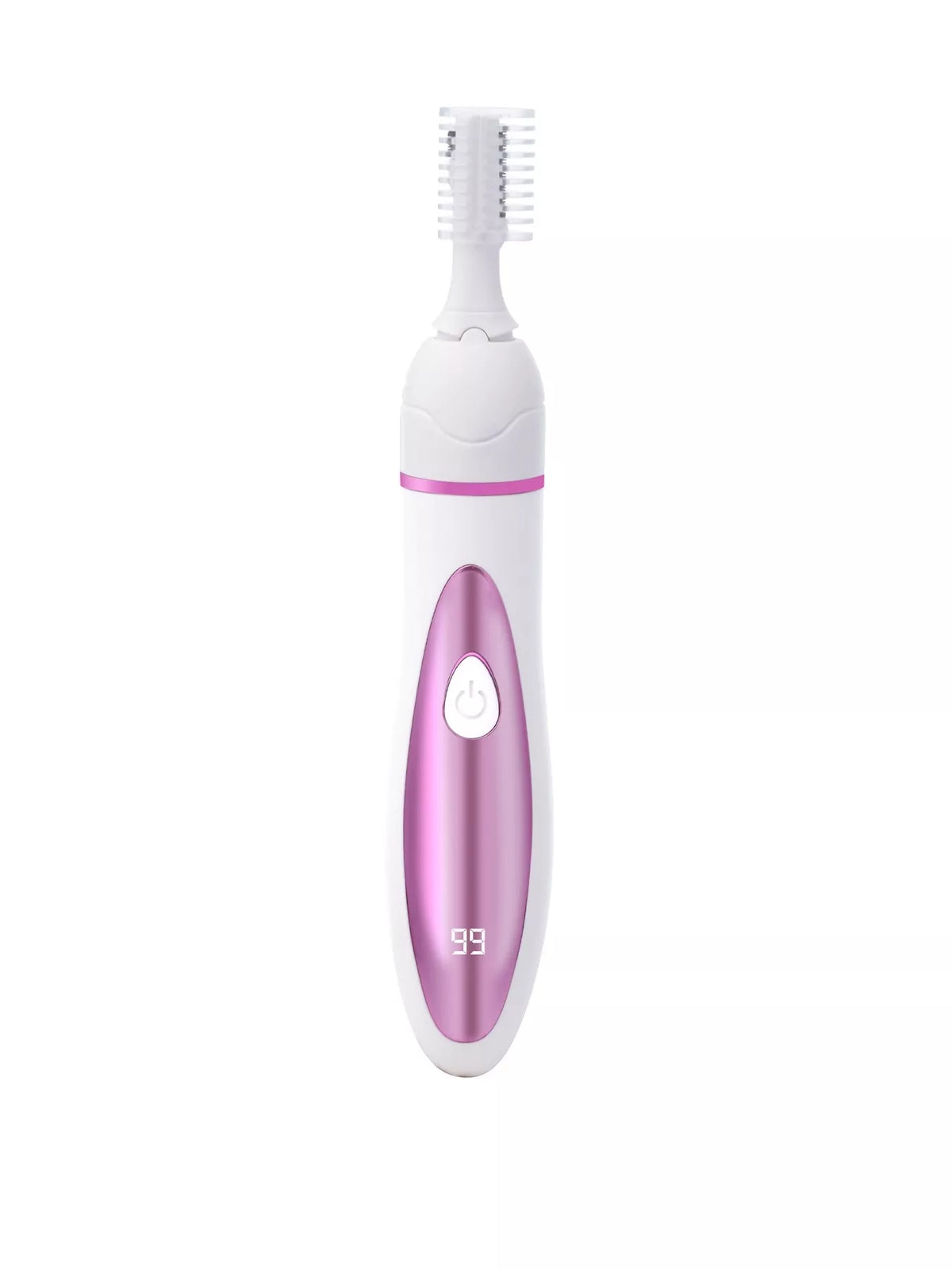 Electric hair remover top view
