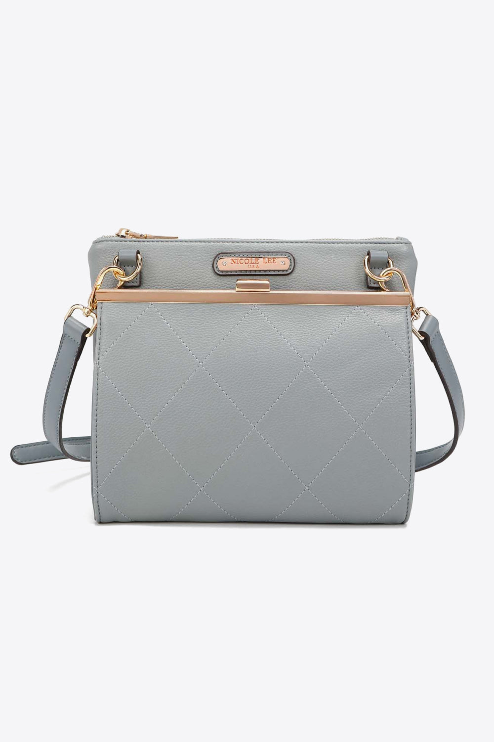 Nicole Lee USA All Day, Everyday Handbag Gray Dawn One Size - Fashorio
