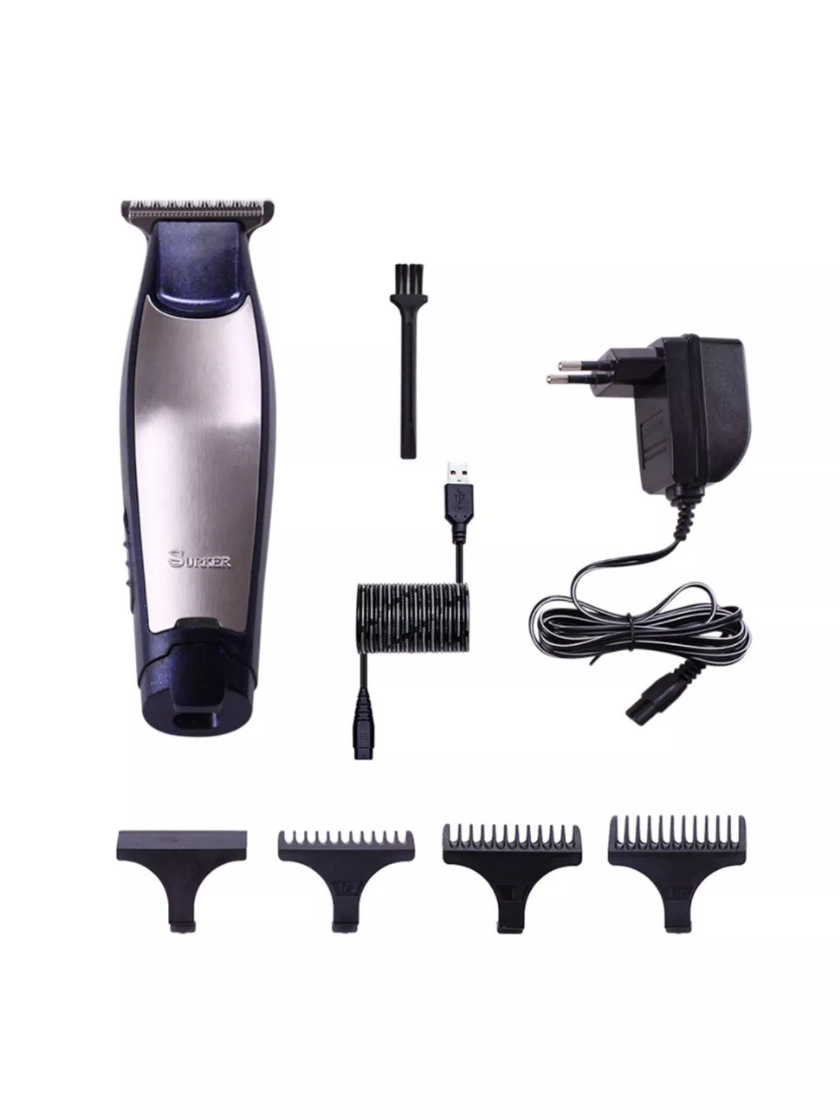 Precision clipper in use trimming hair