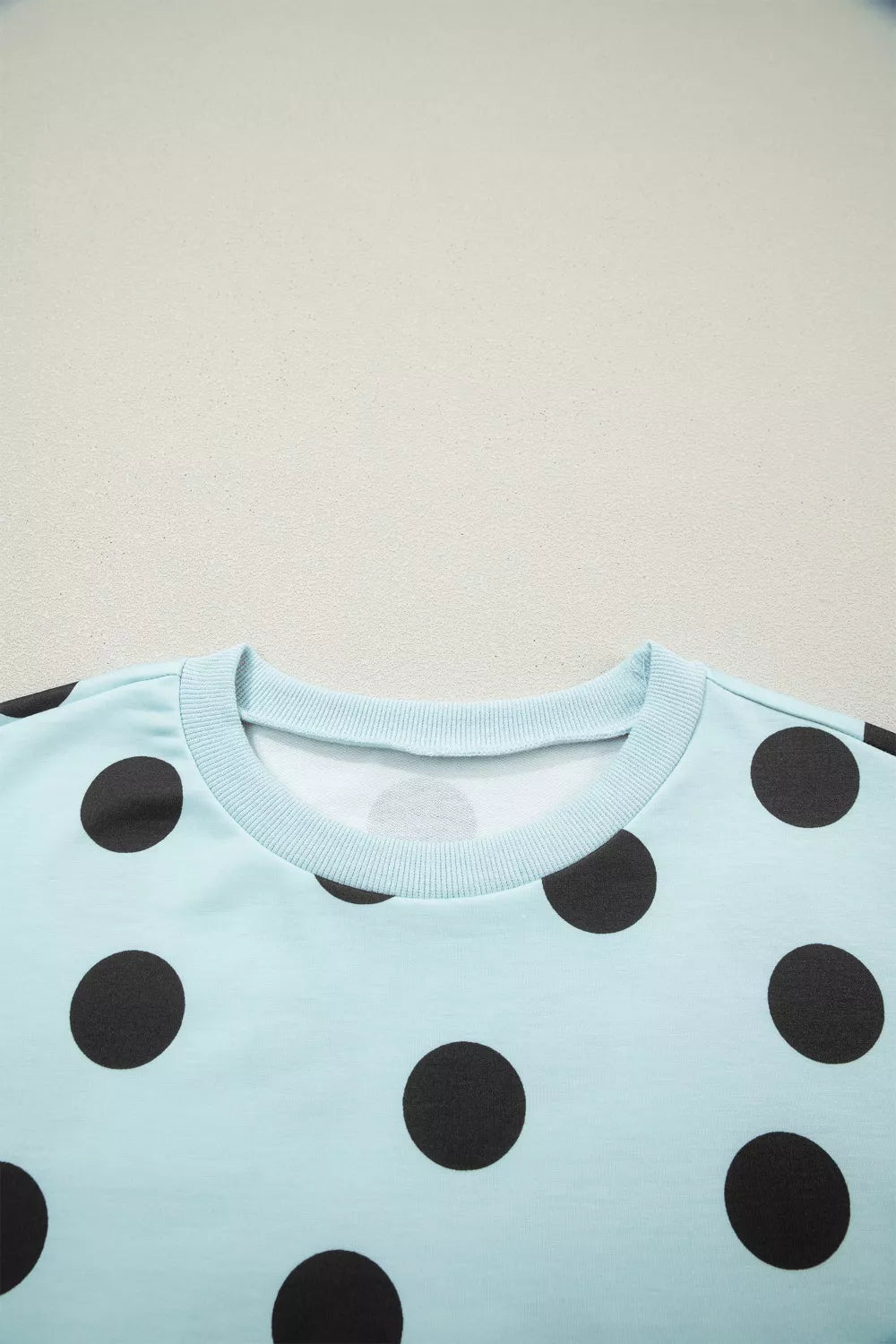 Polka Dot Short Sleeve Top and Skort Two Piece Set, view 9