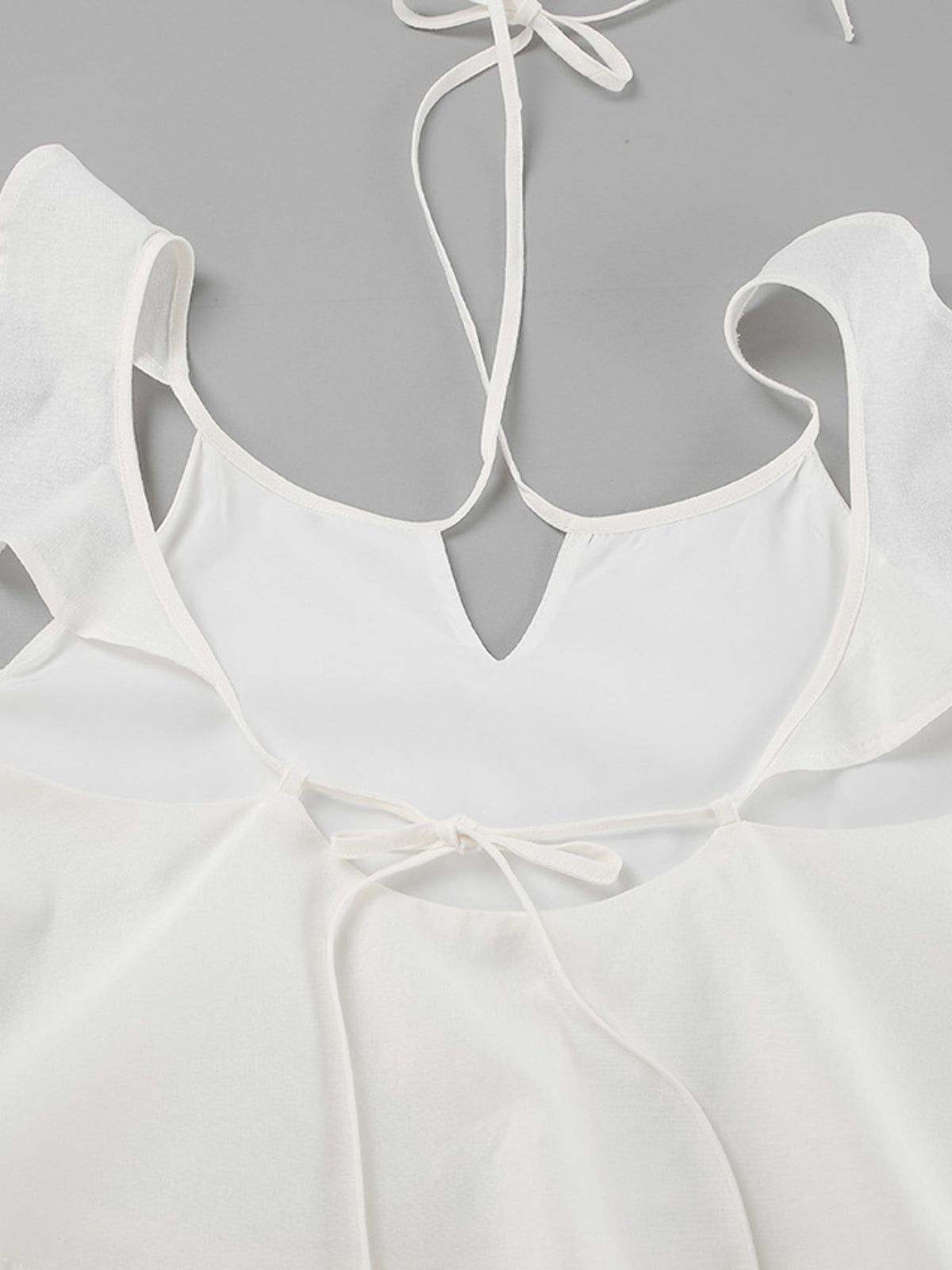 Layered Ruffled Cami and Pants Set, view 8