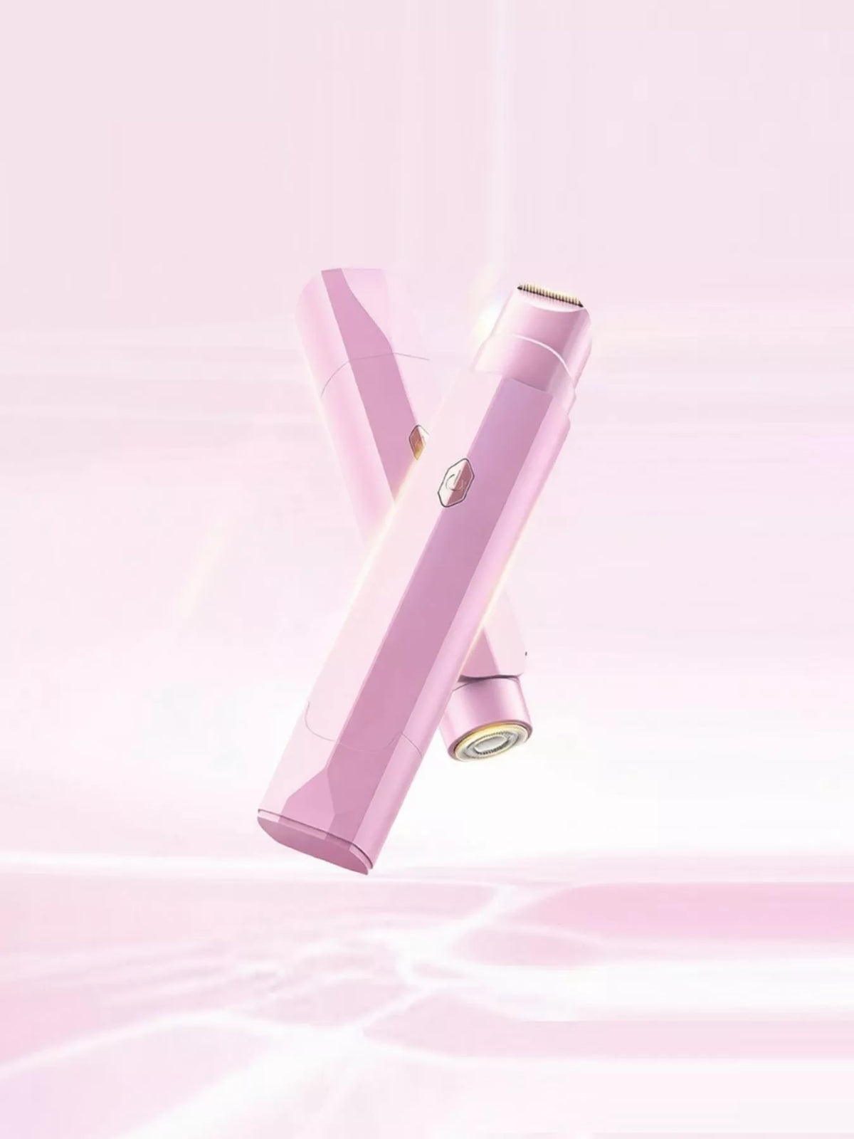 Epilator size compared to hand