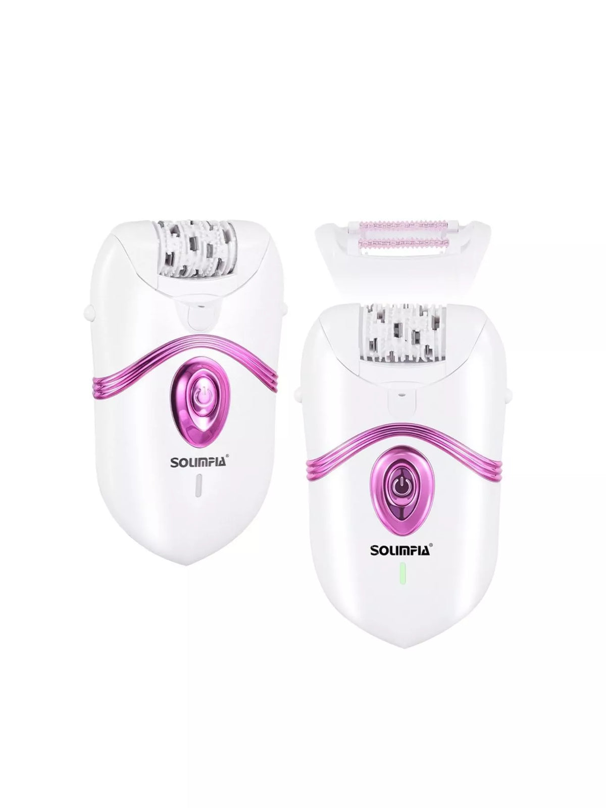 Portable epilator with charging cable