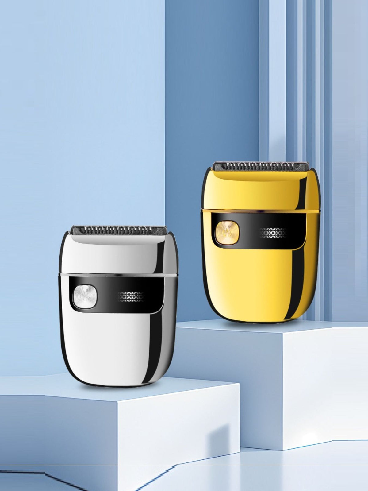 Mini shaver head close up