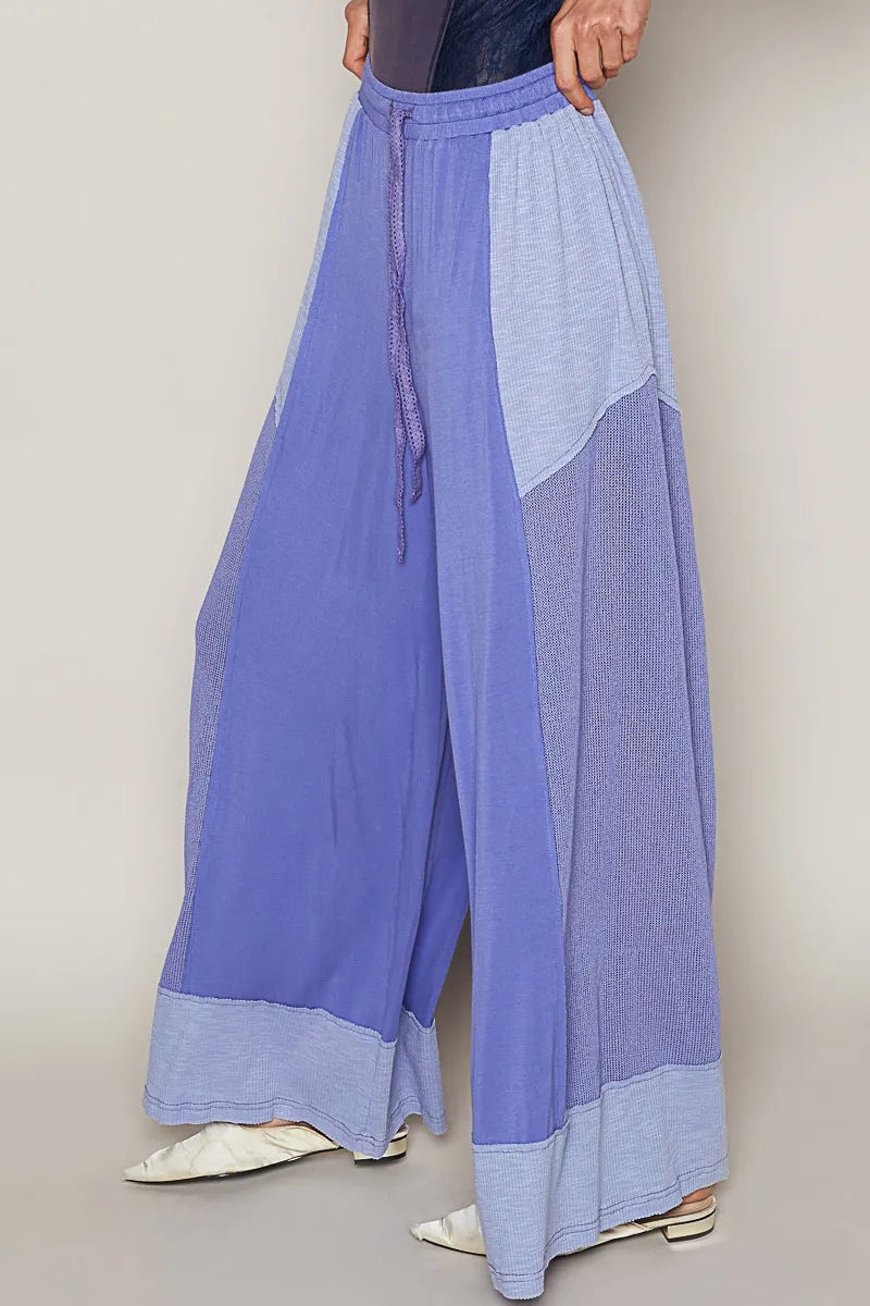 POL Drawstring Wide Leg Pants - Fashorio