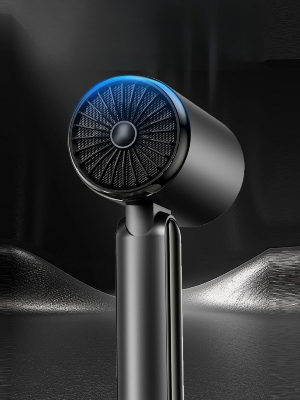 Hair dryer shown in white