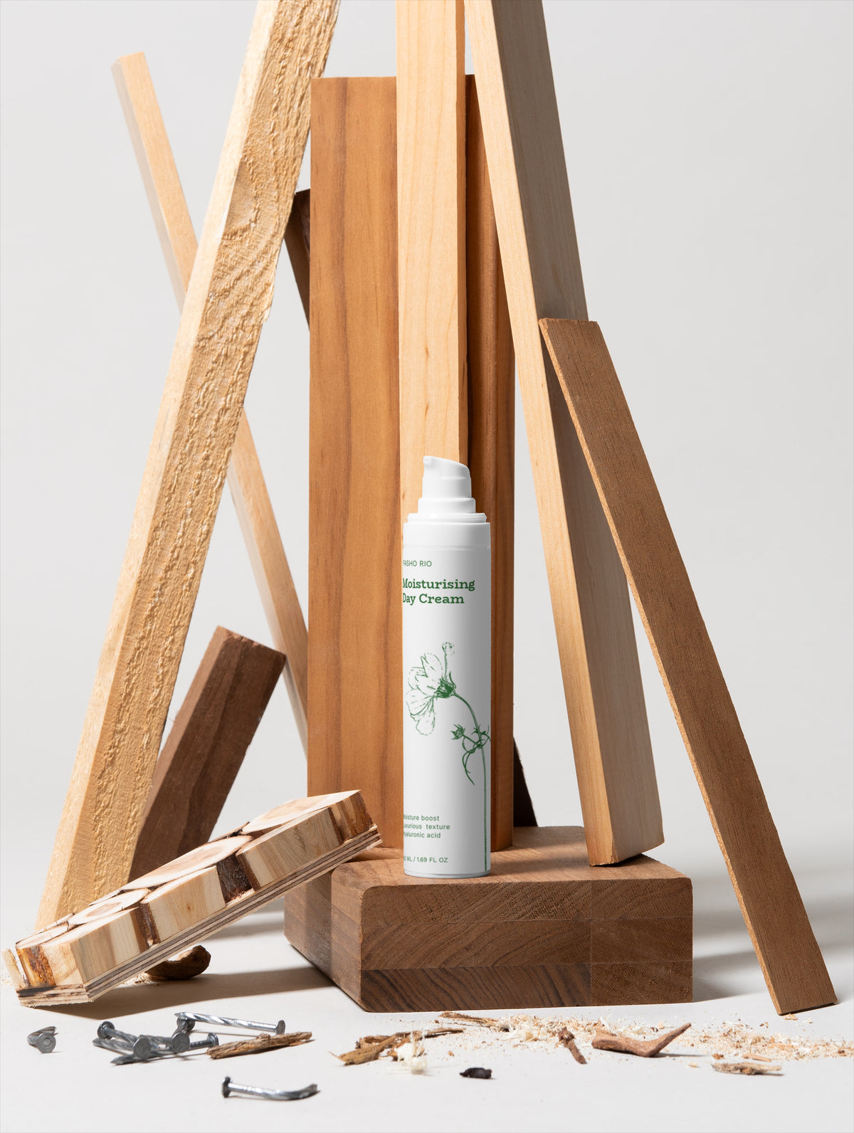 Fashorio Moisturising Day Cream skincare jar