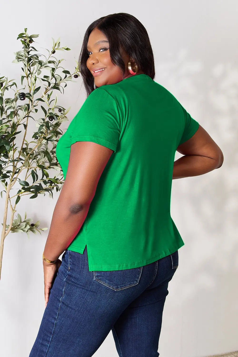 Round Neck Short Sleeve Top, view 23