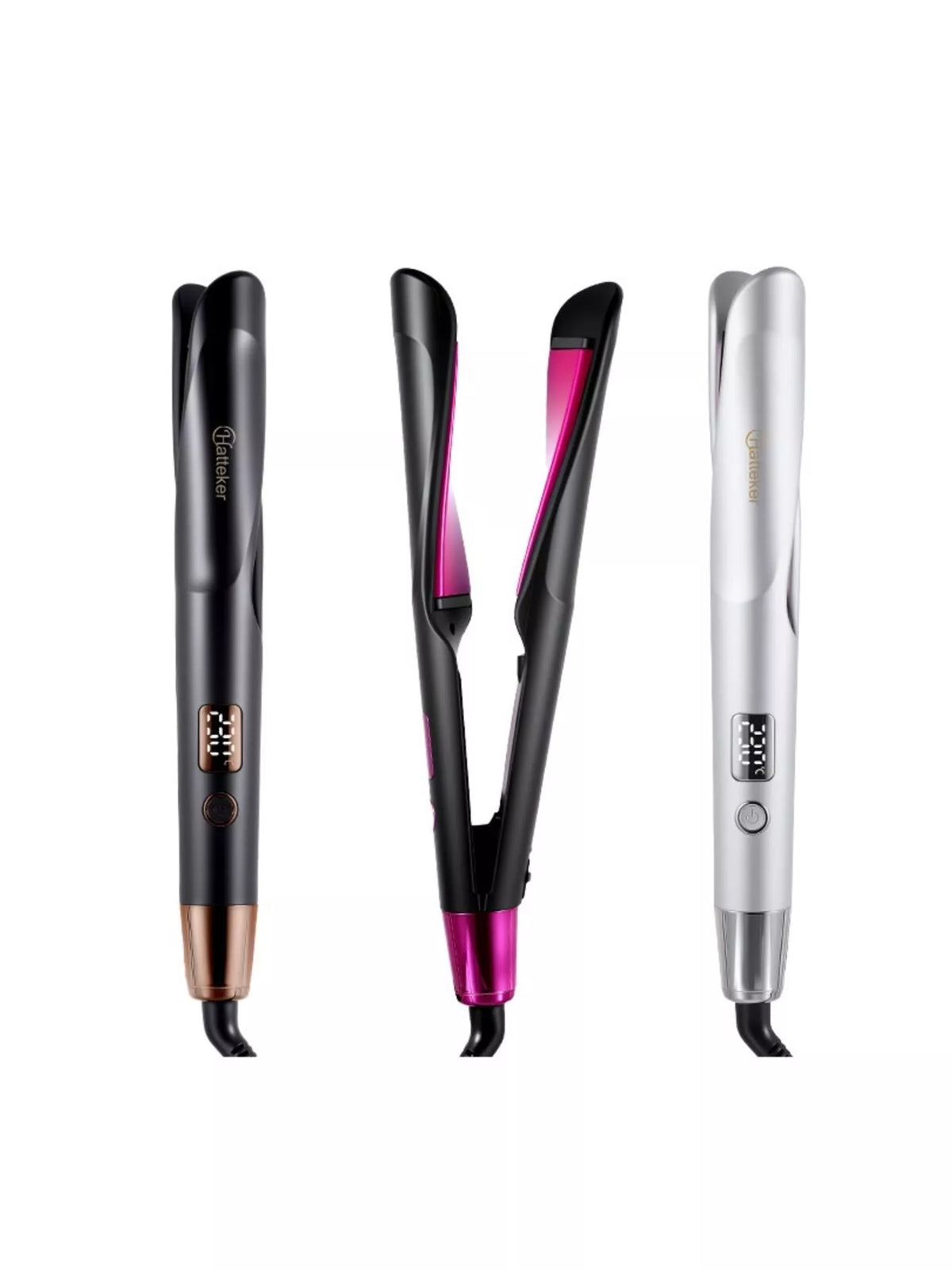 Curling iron barrel detail