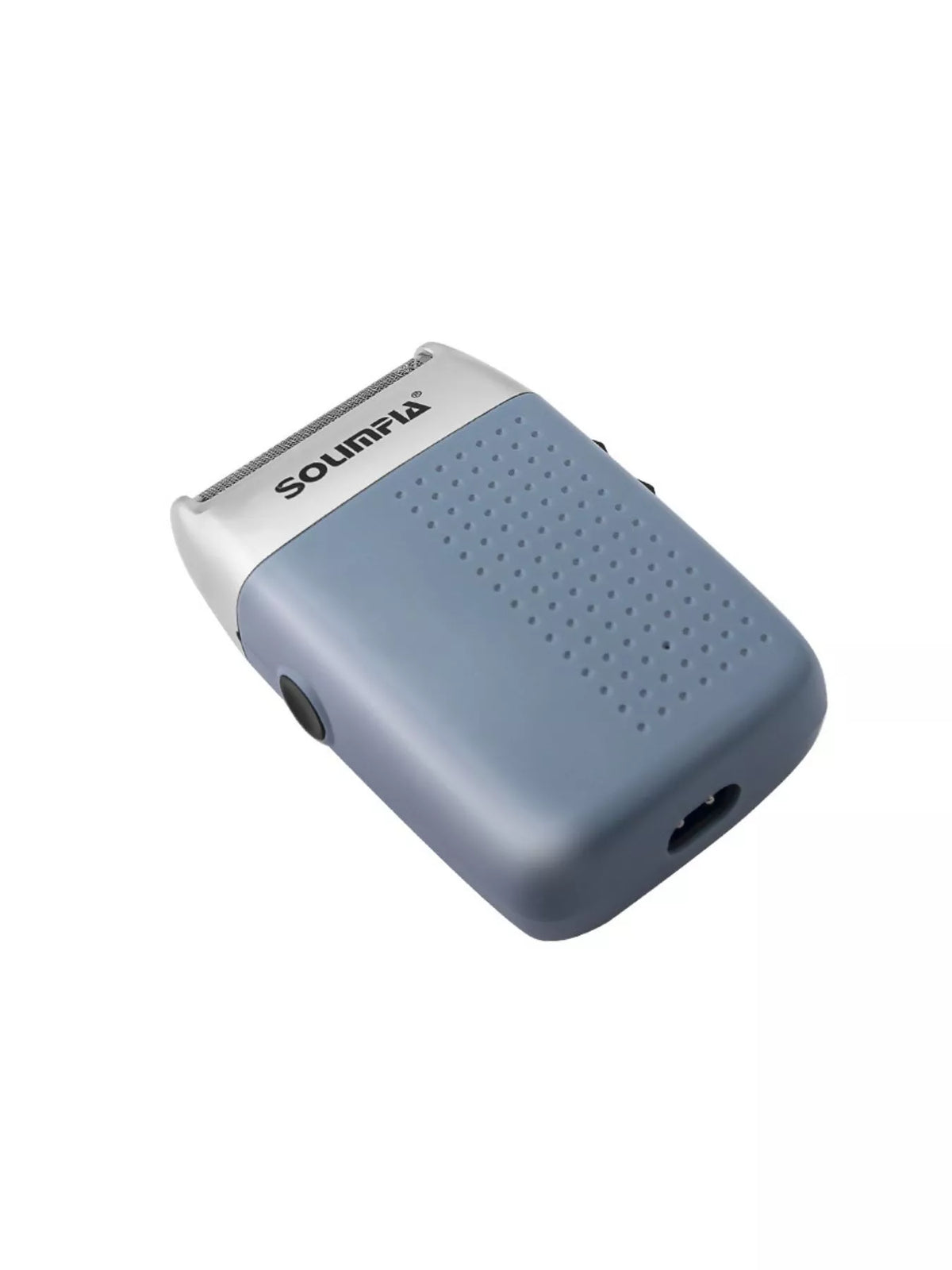 Portable shaver charging port