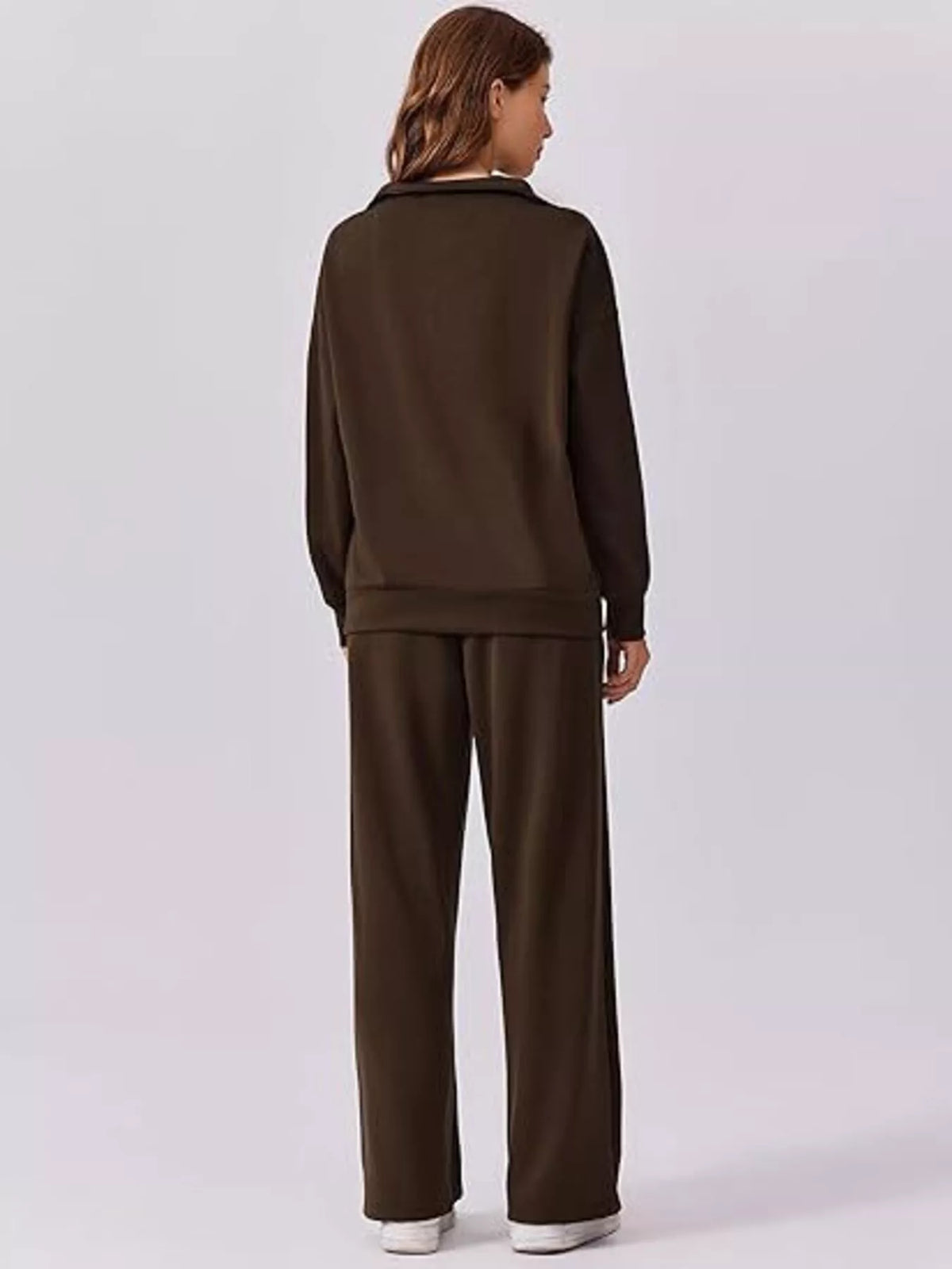 Quarter Zip Top and Pants Set, view 14