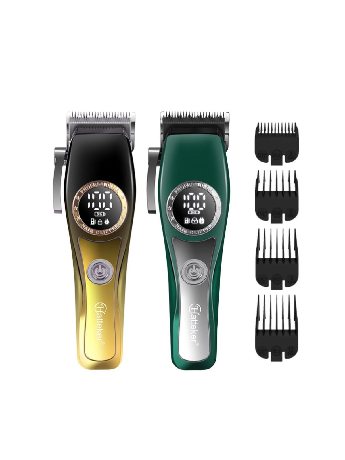 Cordless hair clipper front view
