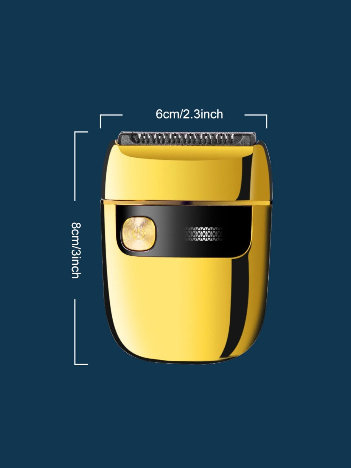 Mini shaver charging port