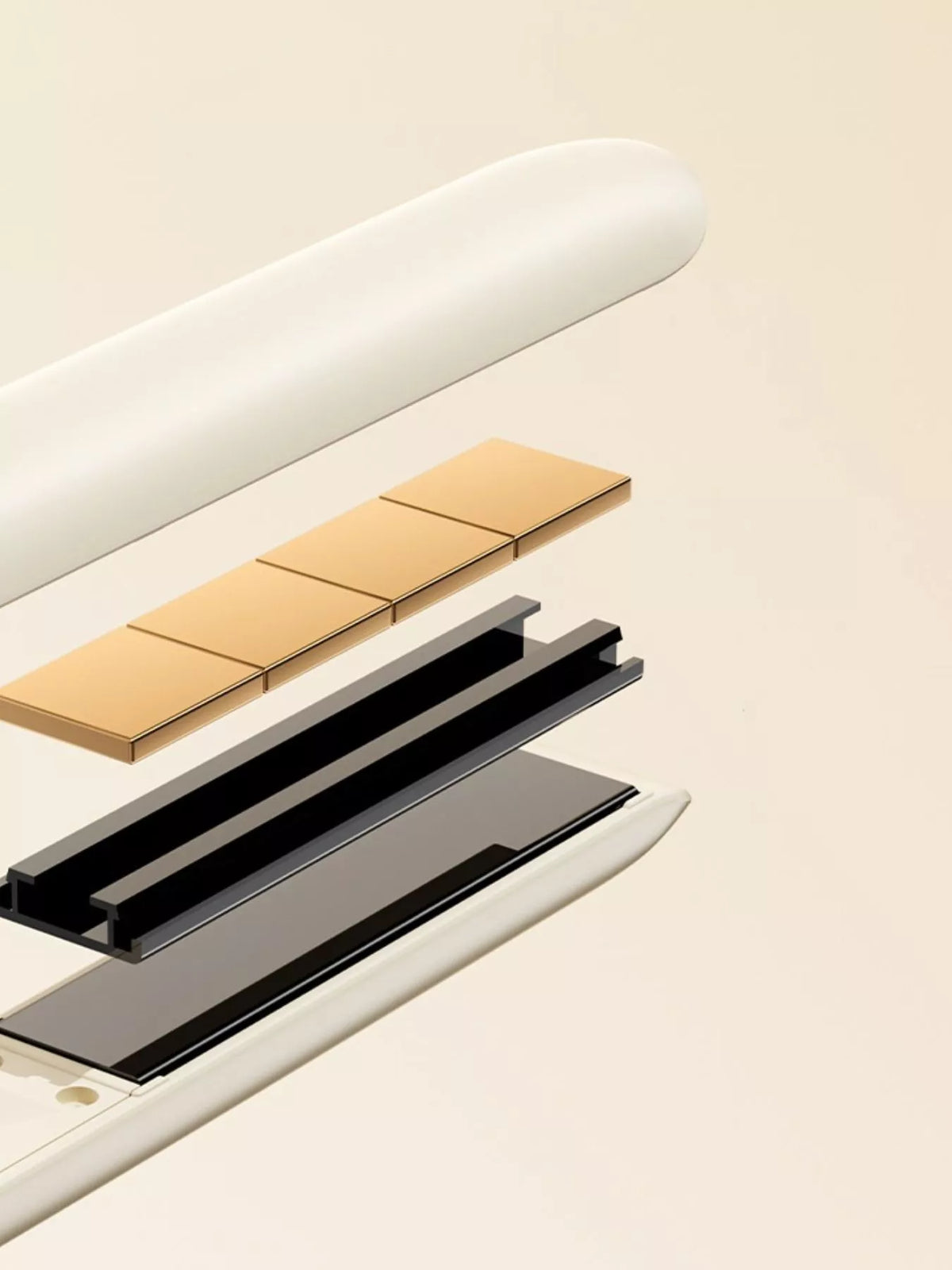 Straightener plates detail
