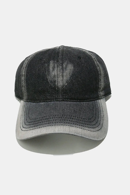 Heart Cotton Baseball Cap - Fashorio