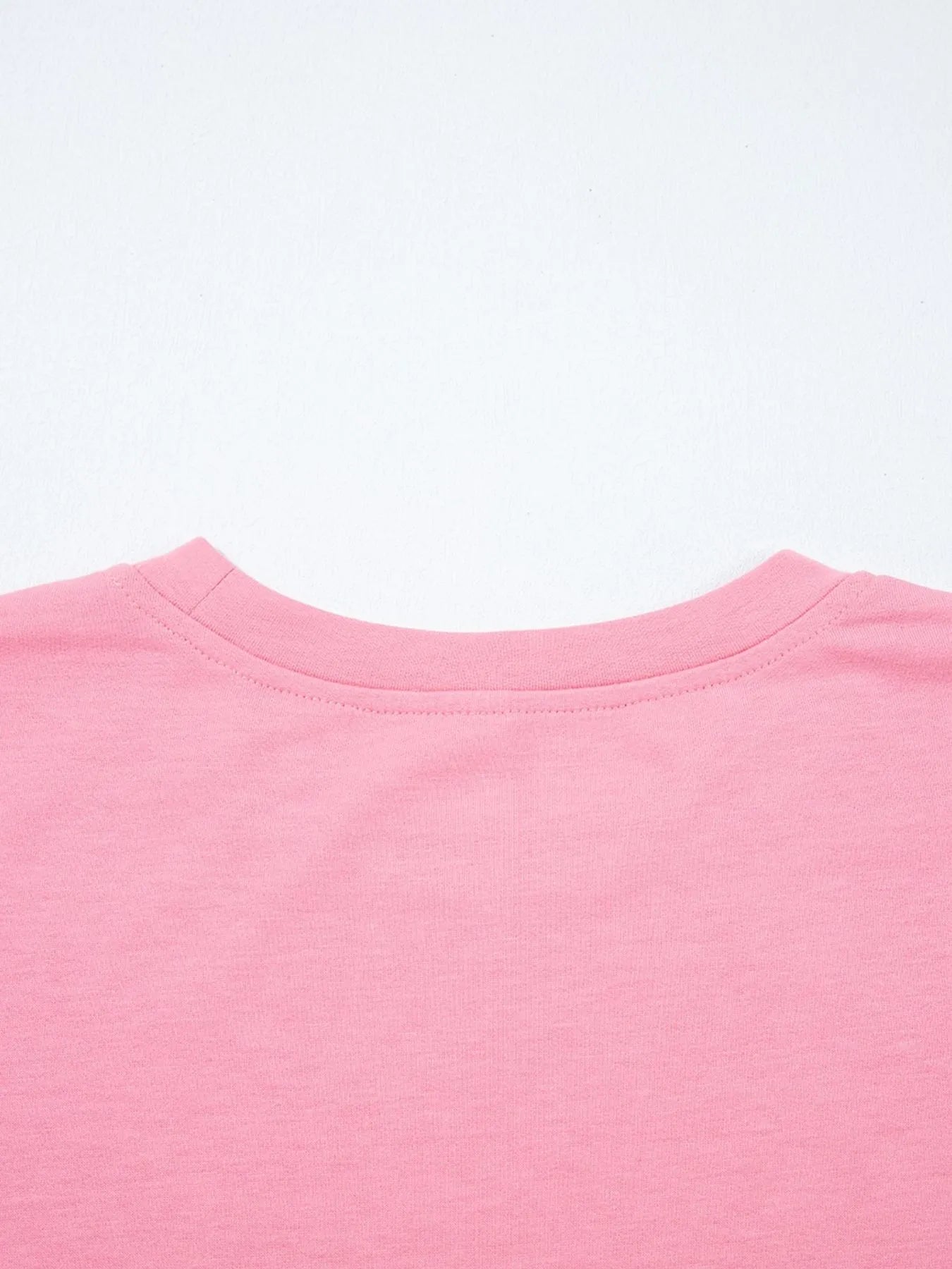 Lace Detail Flounce Sleeve Sweatshirt - Fashorio