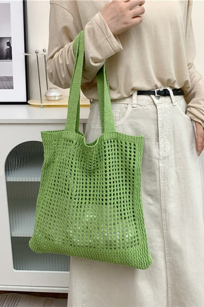 Openwork Tote Bag - Fashorio