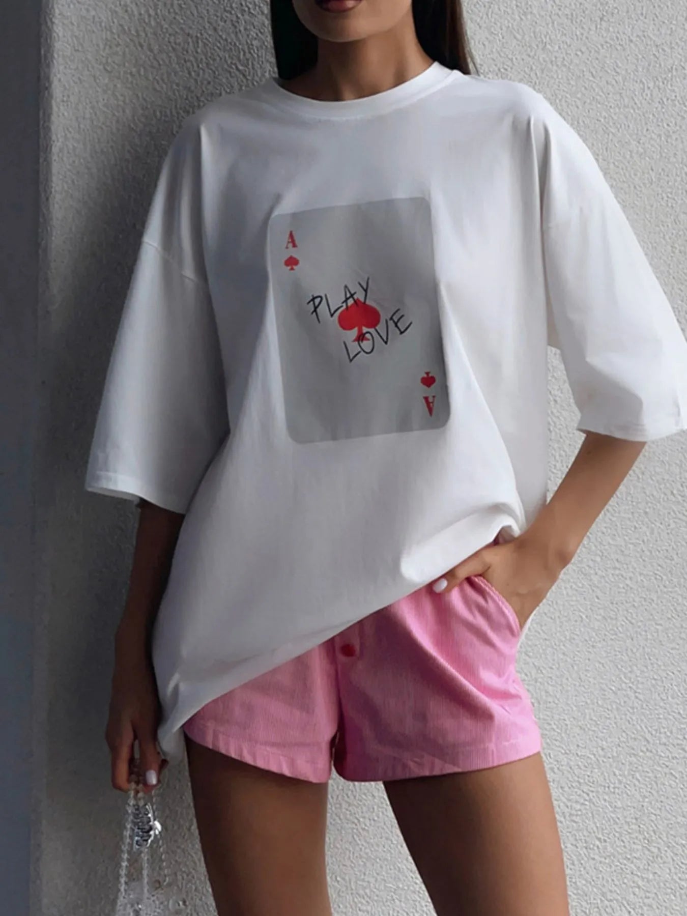 Graphic Round Neck Half Sleeve T-Shirt - Fashorio