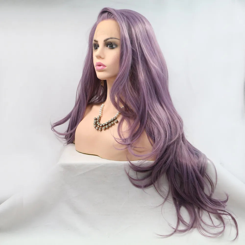 Wig side profile view
