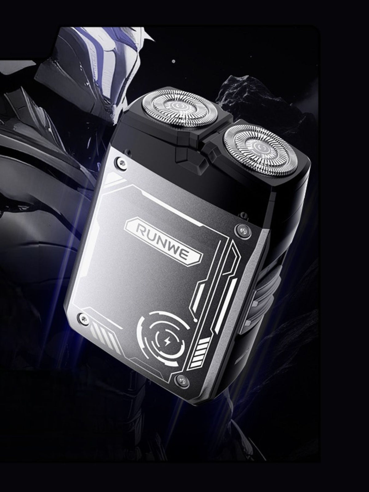 Portable shaver size comparison