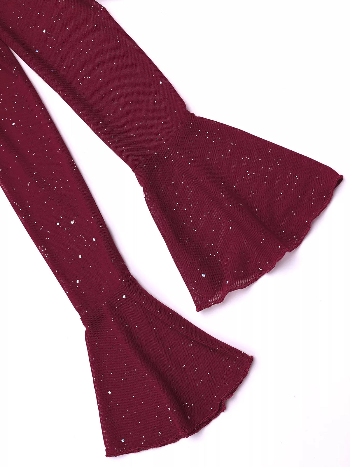 glitter off shoulder maxi dress detail view 30