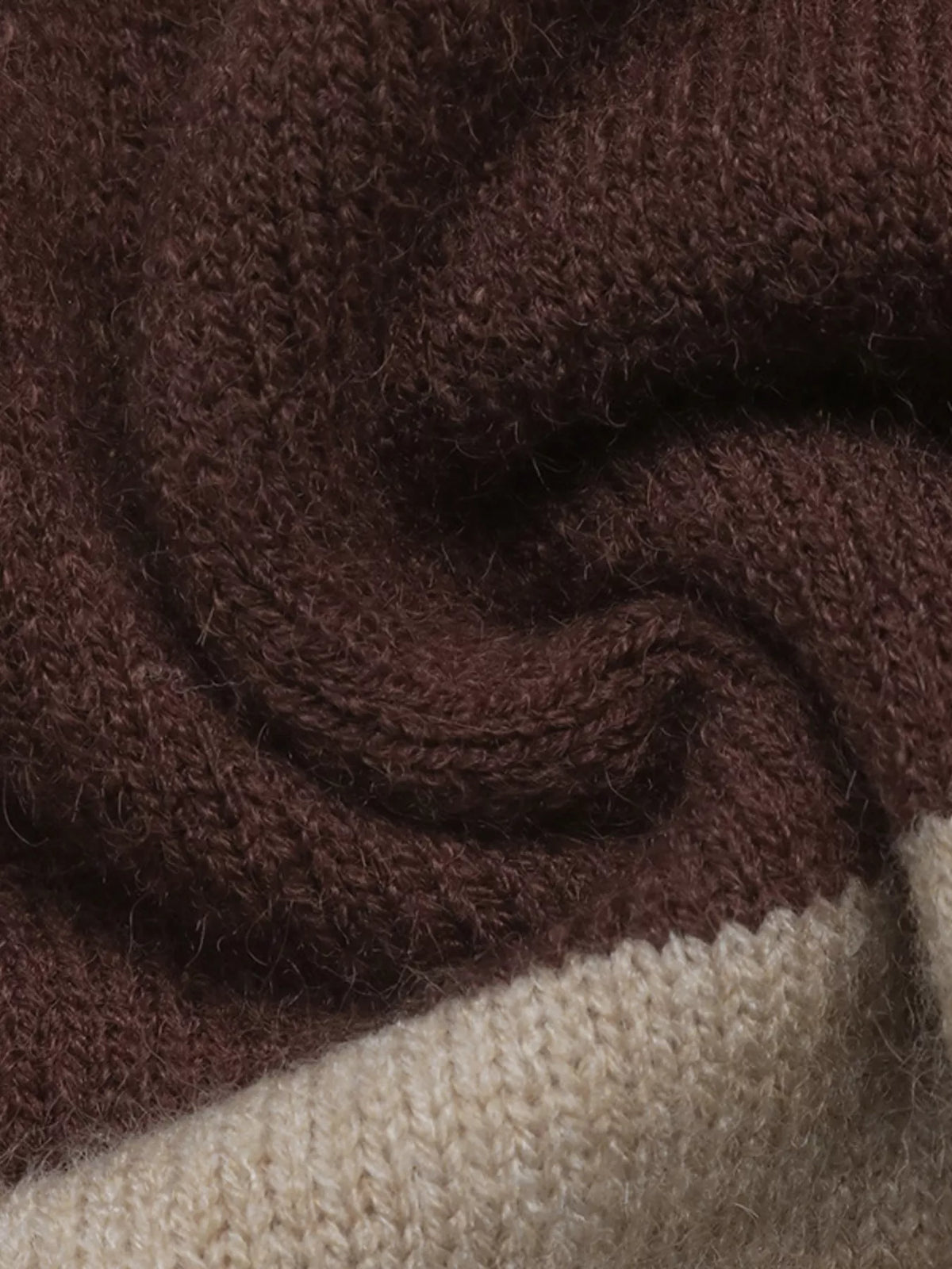 Color Block Polo Collar Sweater view 11