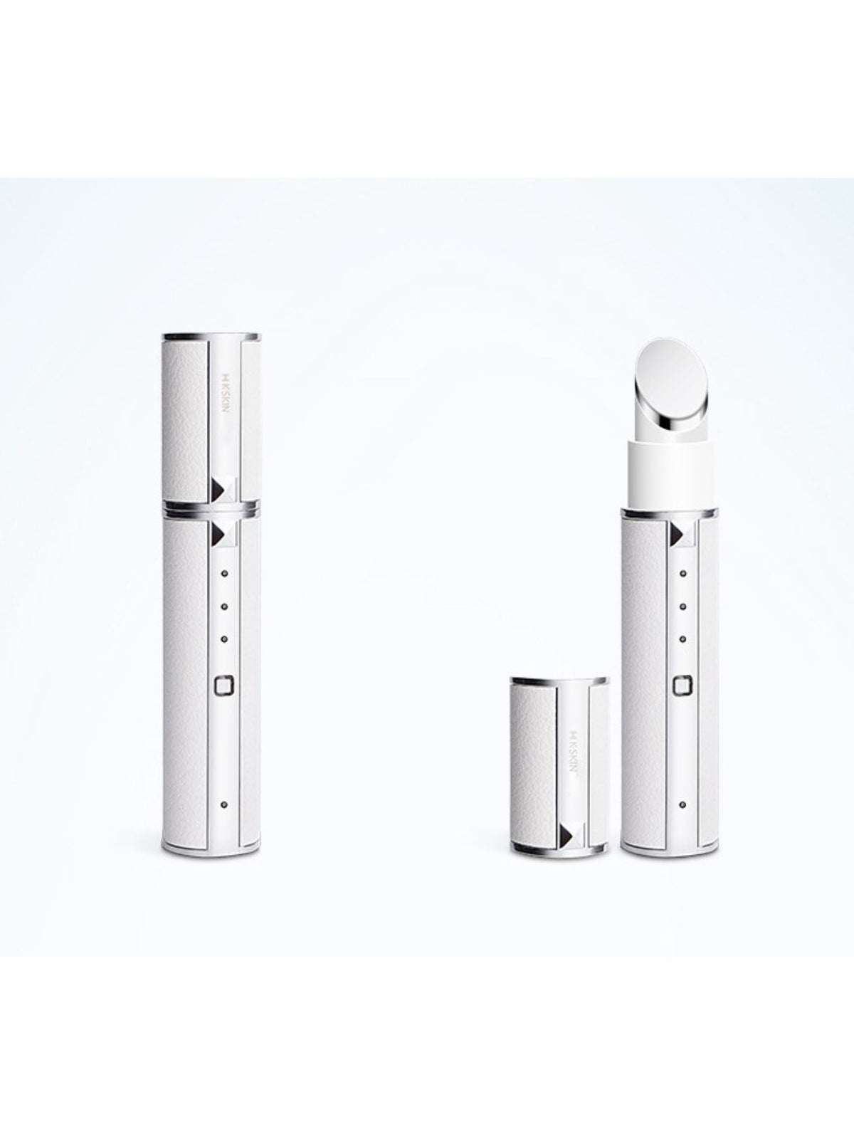 Facial device used on skin