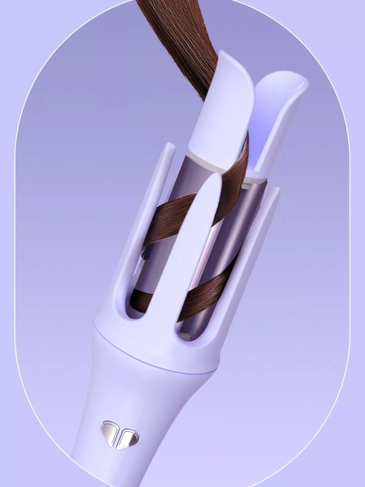 Curling iron power cord detail