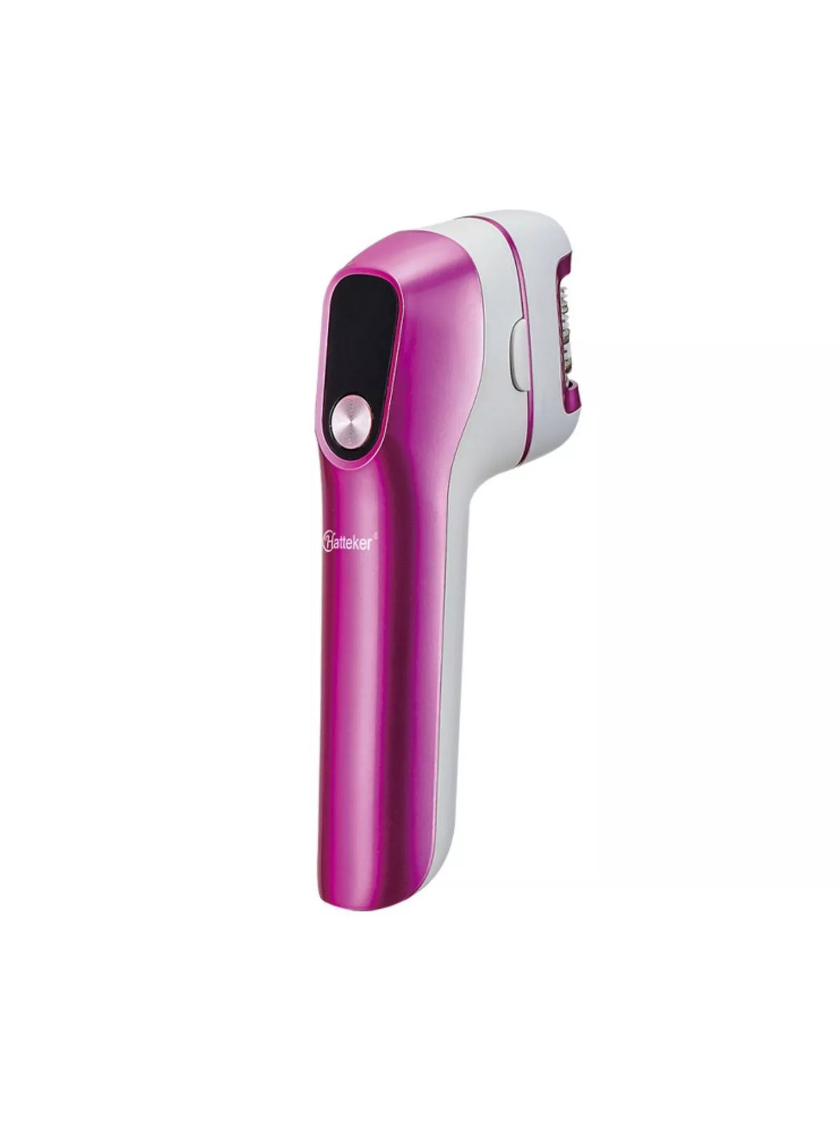 Cordless epilator side view