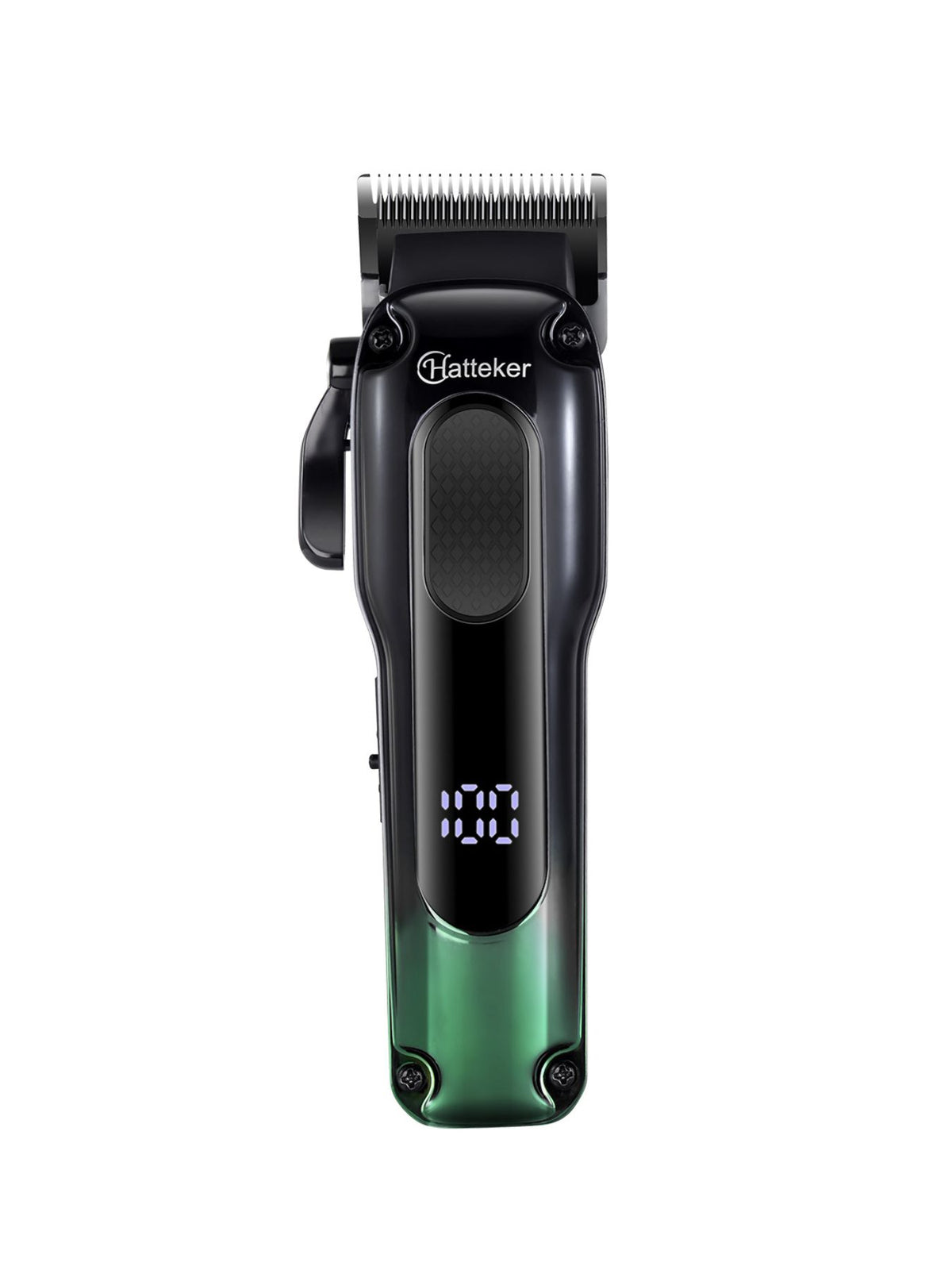 Cordless hair clipper full kit view