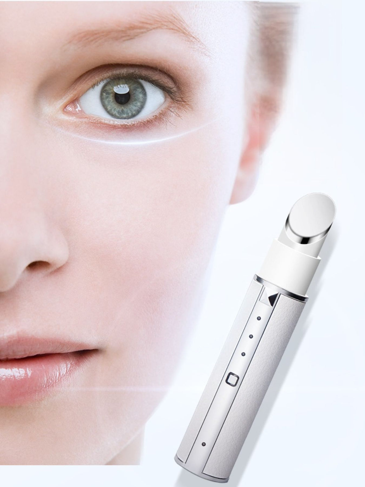 Facial beauty tool side profile
