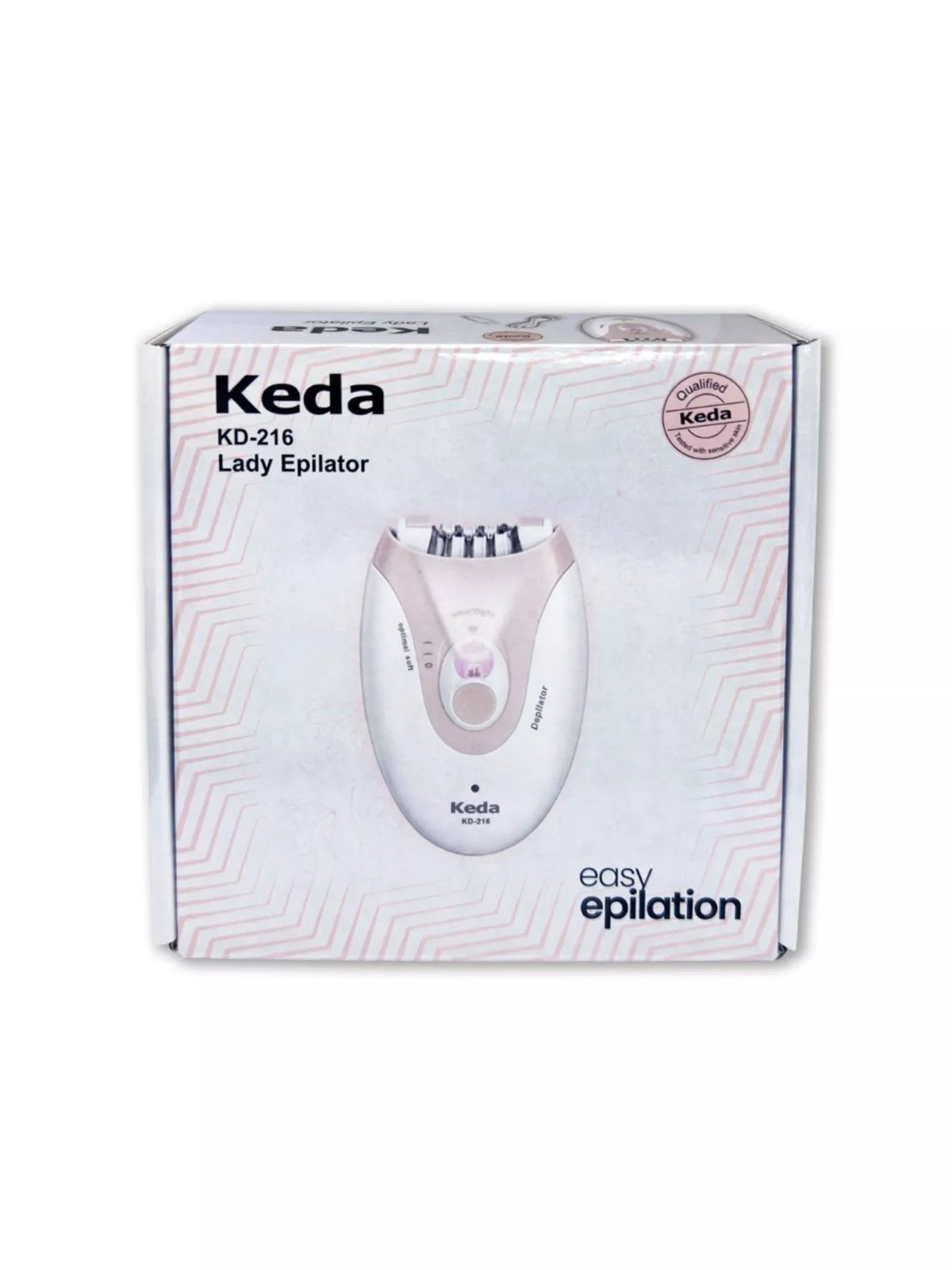 Epilator USB charging port