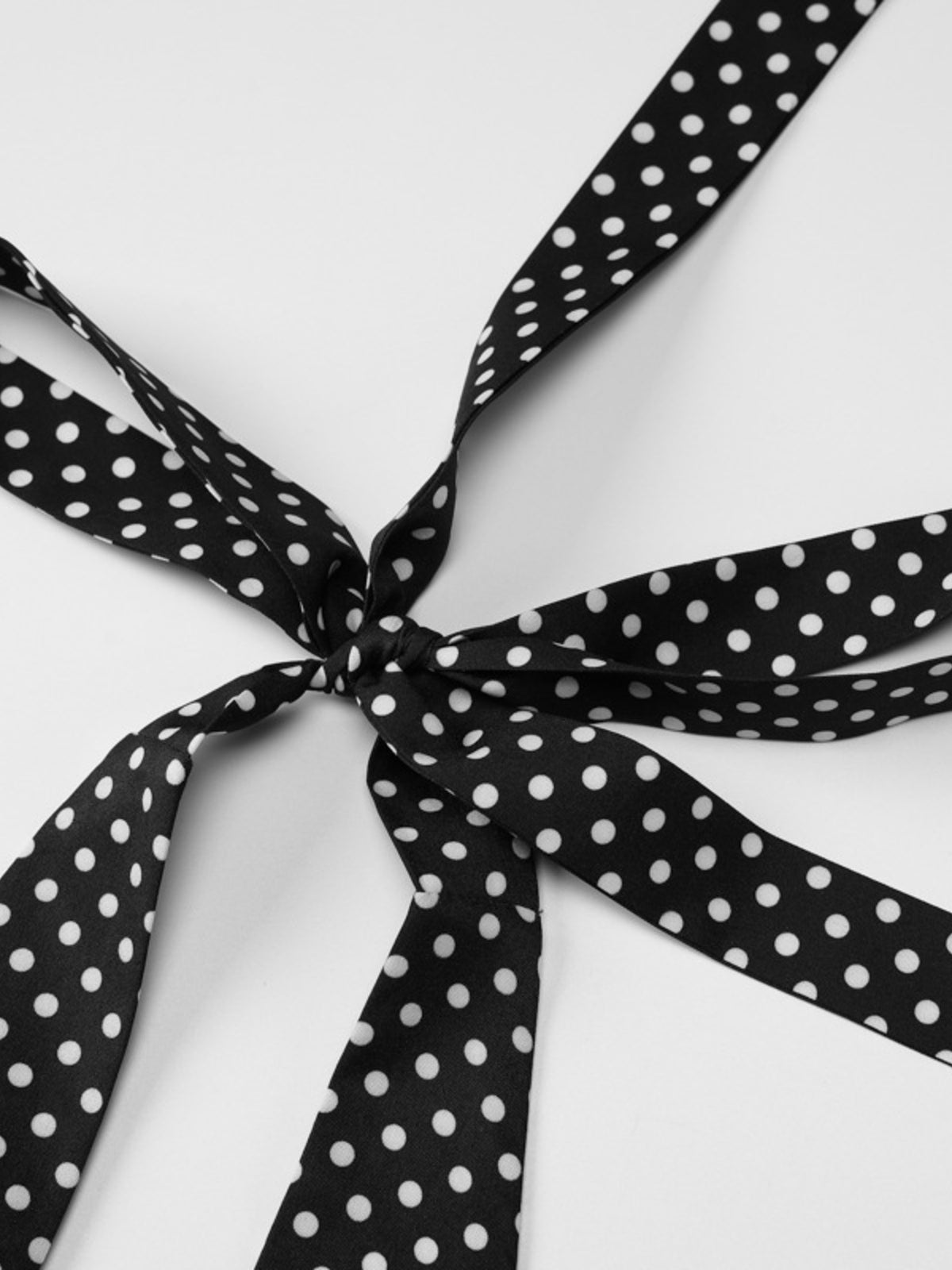 Polka Dot Halter Neck Maxi Dress view 11