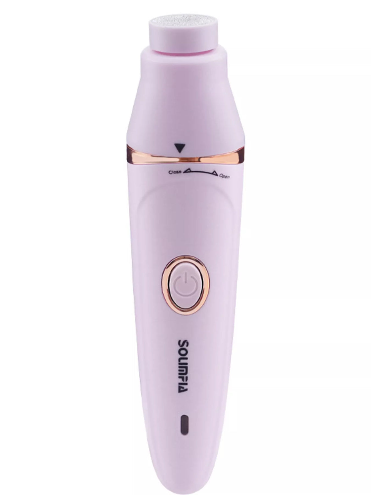 Waterproof hair remover being rinsed