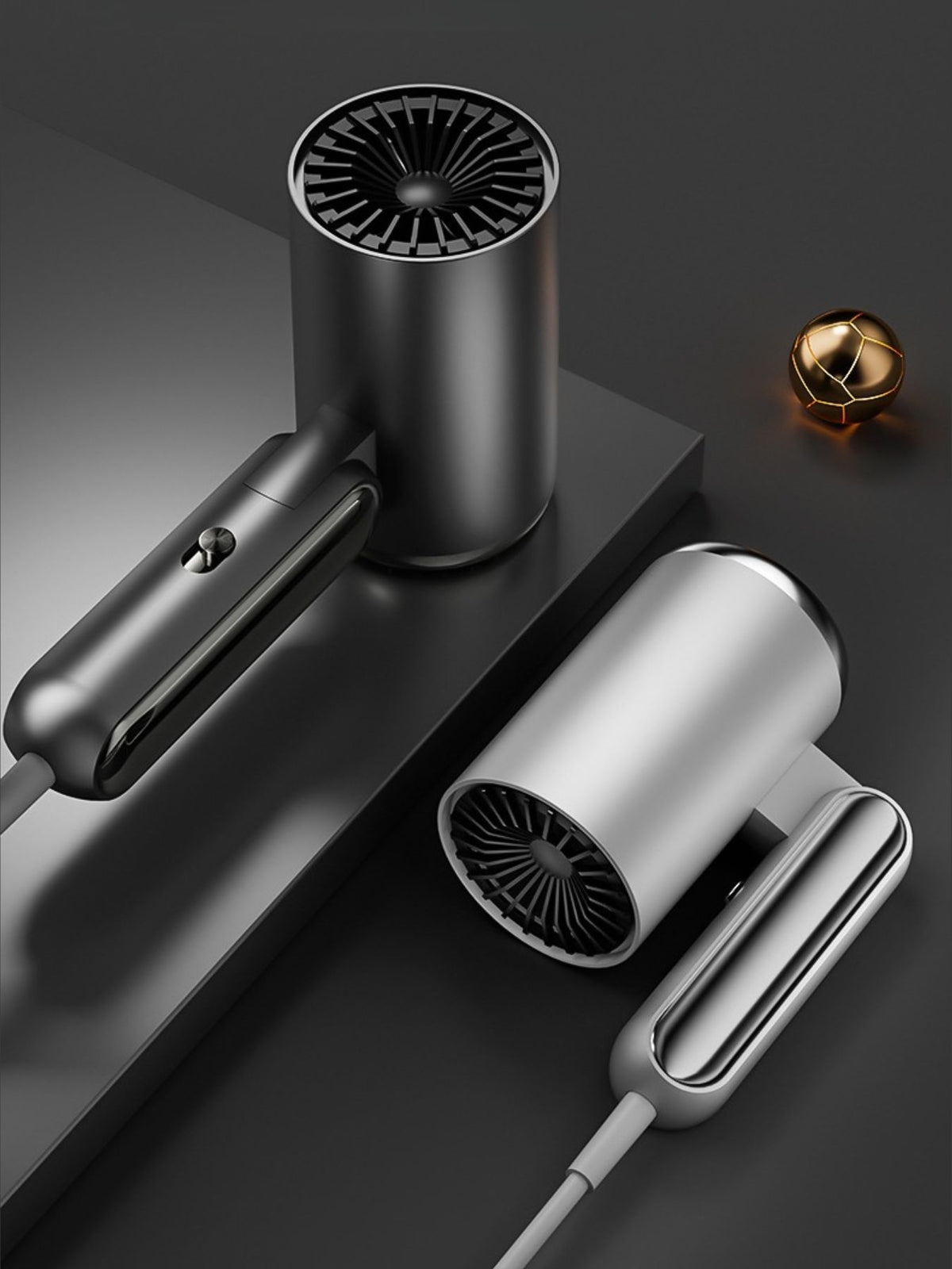 Hair dryer nozzle detail