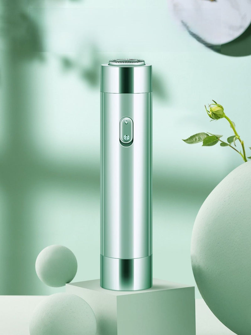 Portable electric hair removal epilator front view