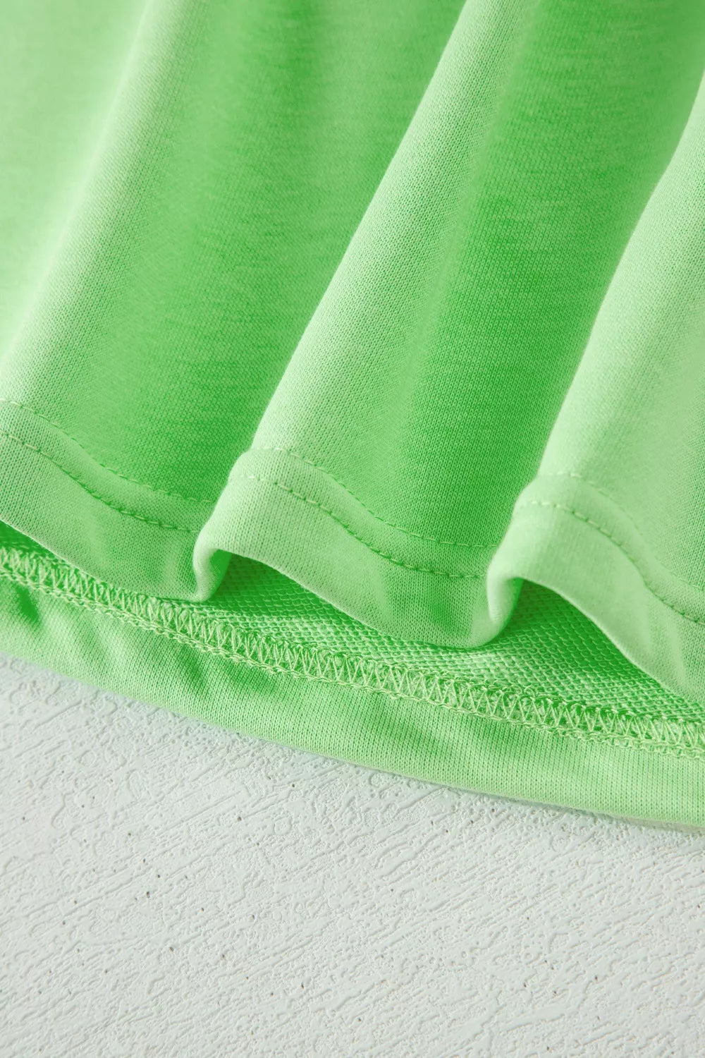 Green lace set close up texture