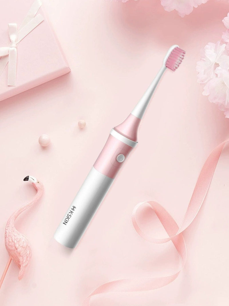 Multiple cleaning modes electric toothbrush front view