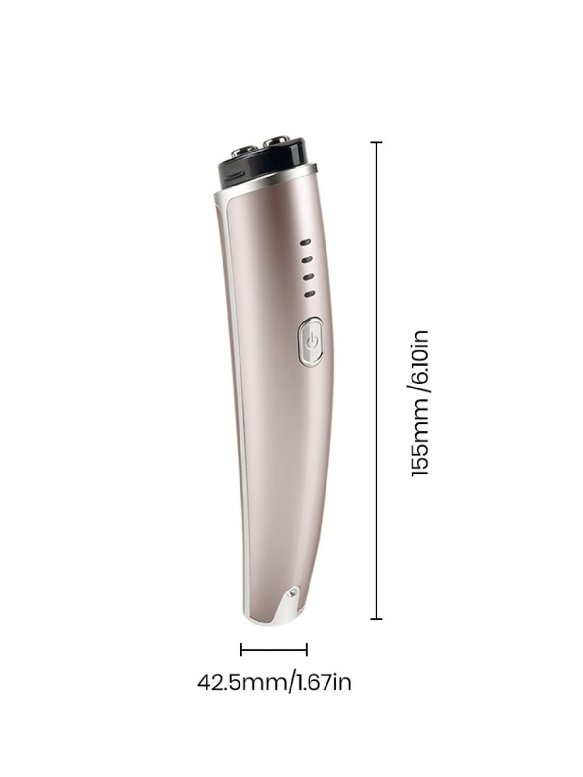 Facial toning device packaging contents