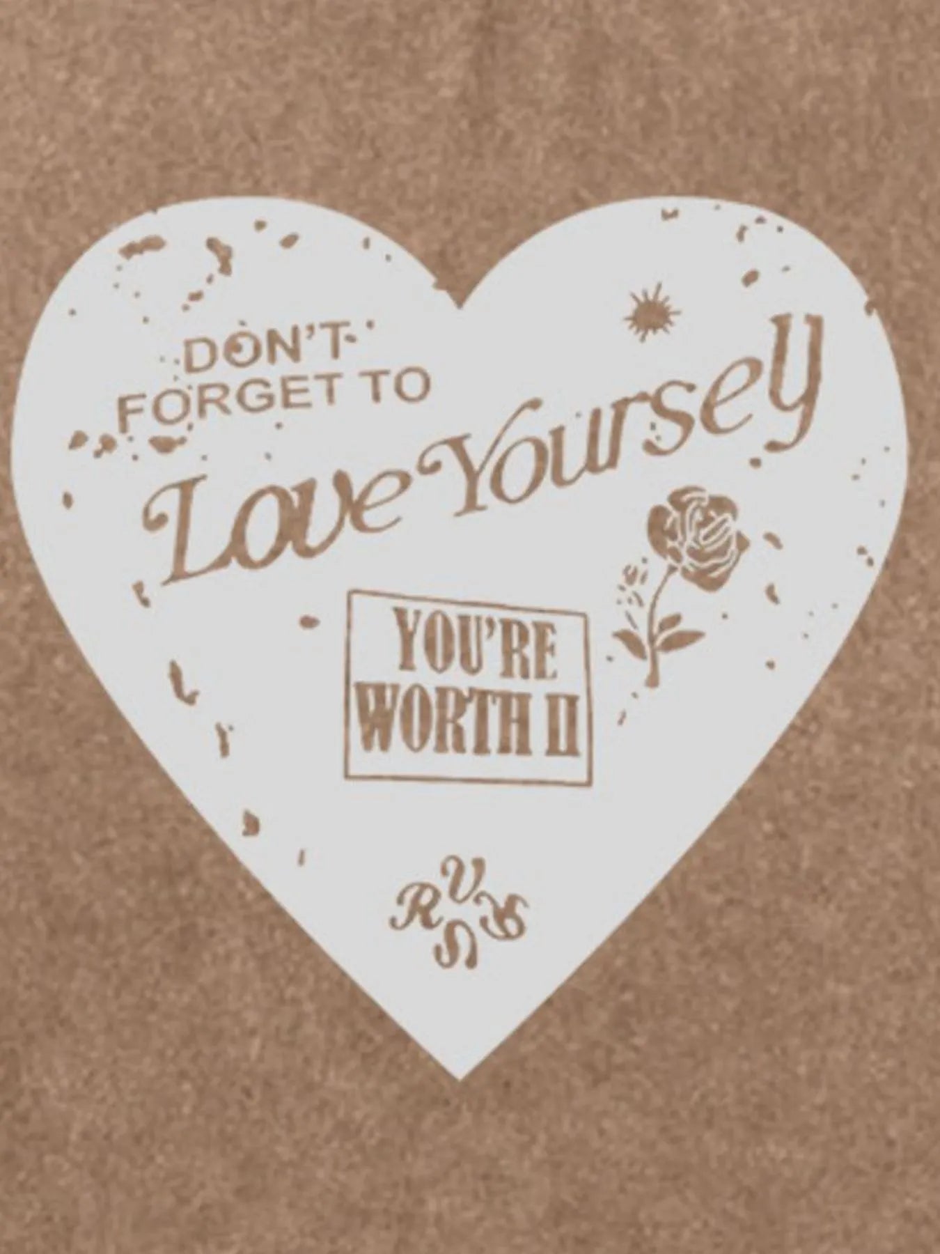 Heart Round Neck Short Sleeve T-Shirt - Fashorio