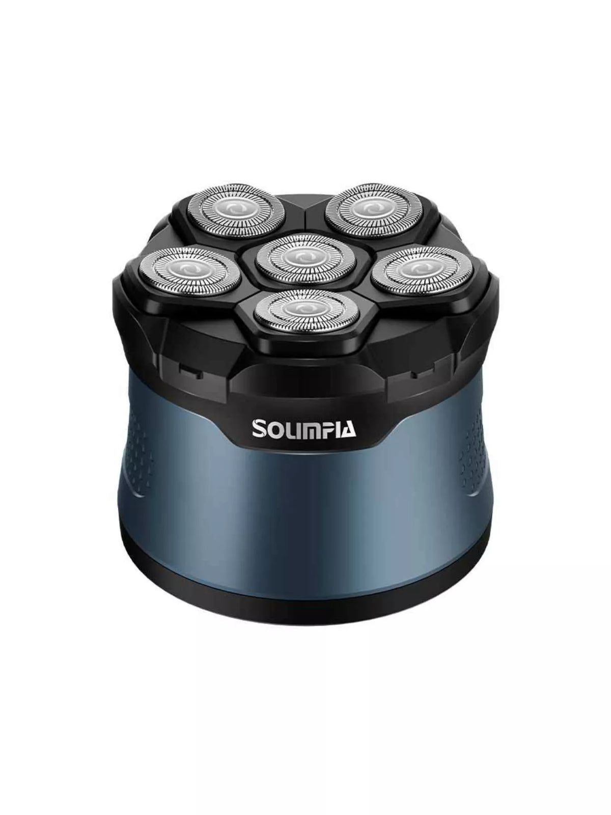 Head shaver power button detail