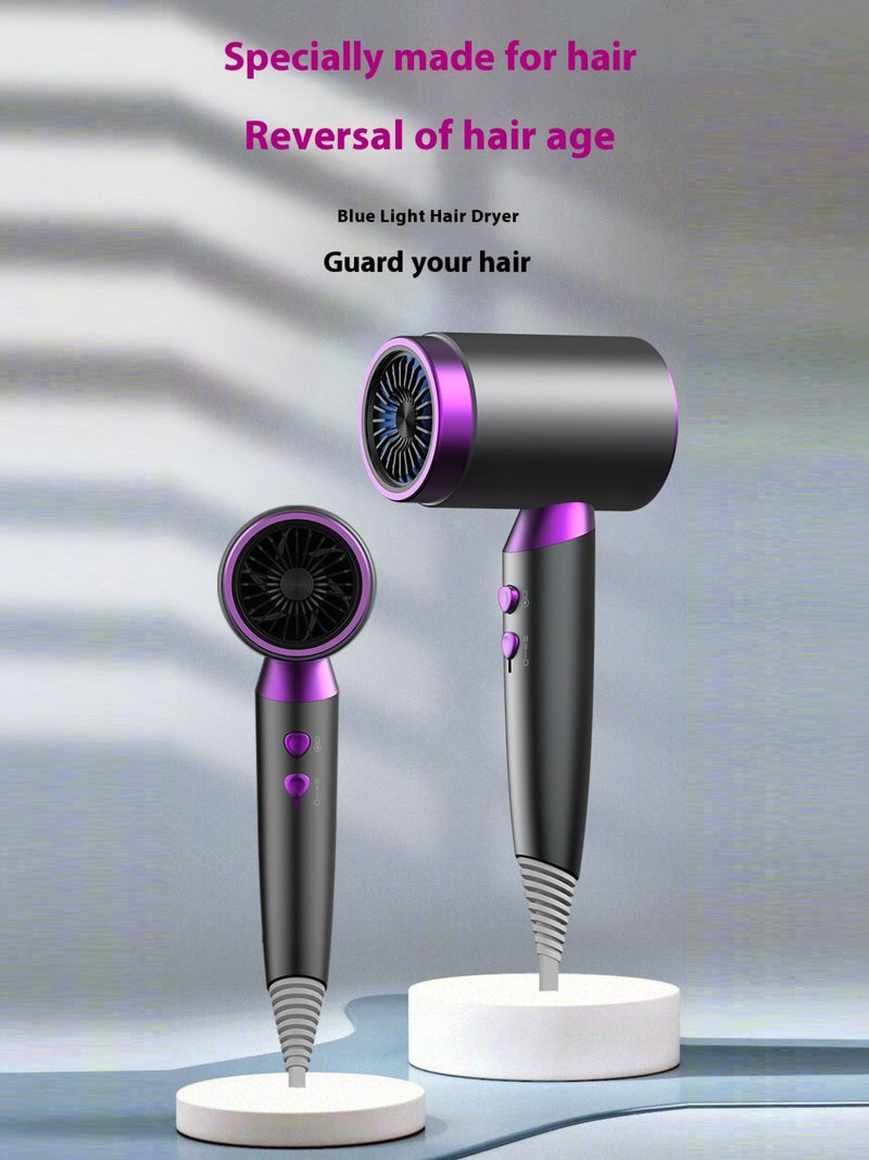Constant temperature hair dryer full view