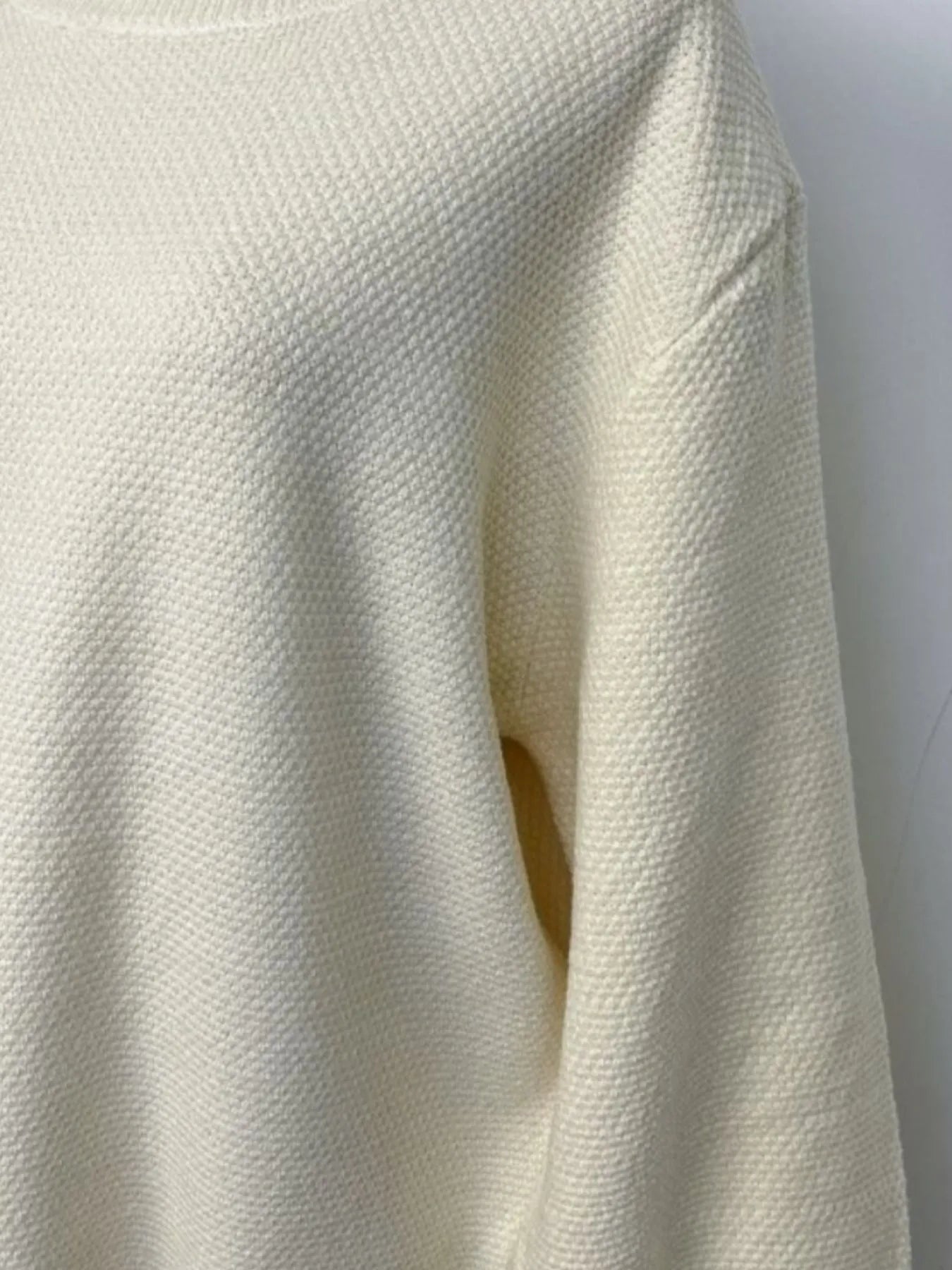 Round Neck Long Sleeve Sweater - Fashorio