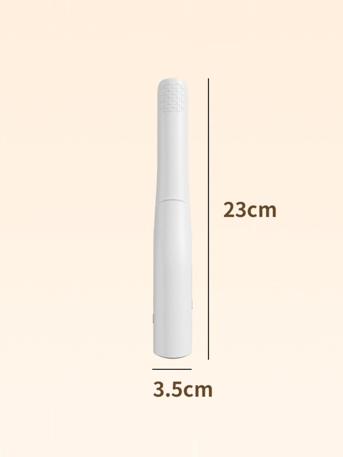 Portable straightener packed for travel