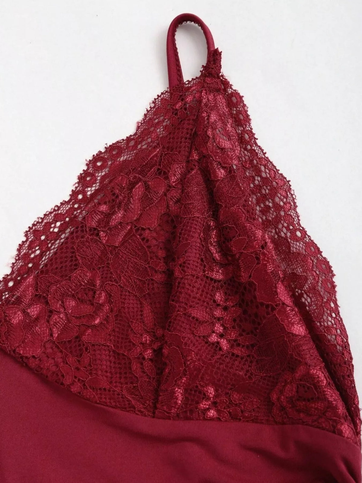 Back view of the ruched mermaid dress