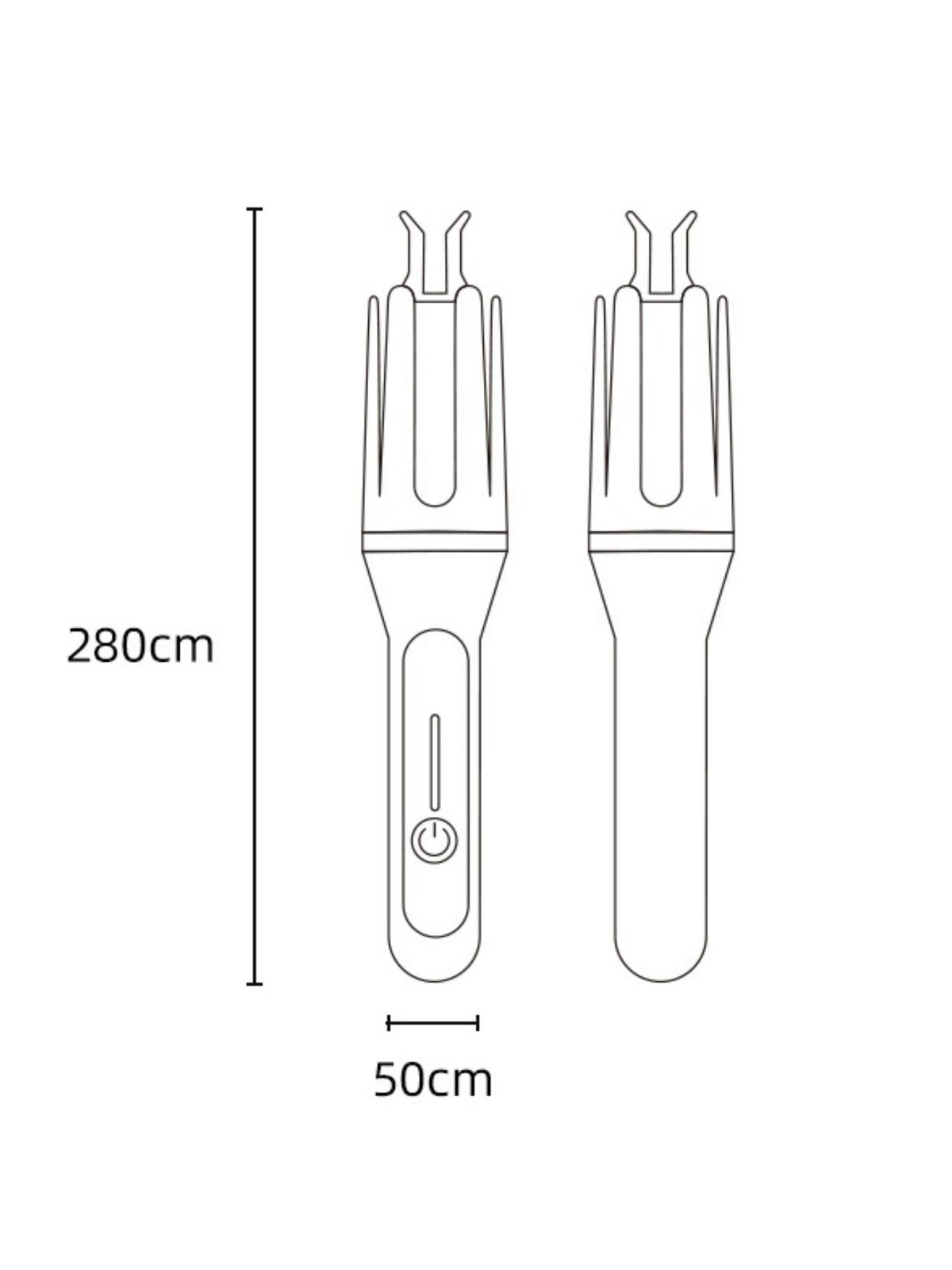 Automatic curling iron full product
