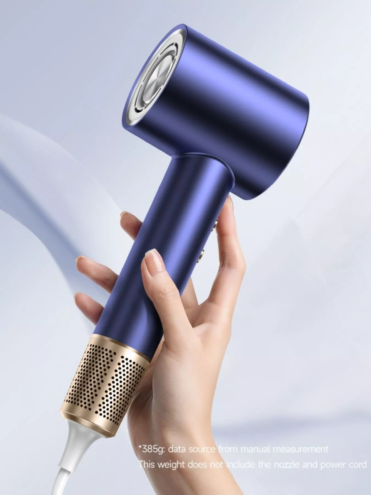 Blush pink high speed hair dryer